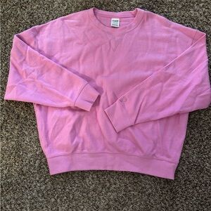 NWOT PINK Victoria's Secret Vibrant Pink Crewneck Sweatshirt